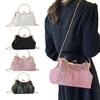Sparkling Sequins Clutch Purses Fashion Handbag Wedding Party Shoulder Bag