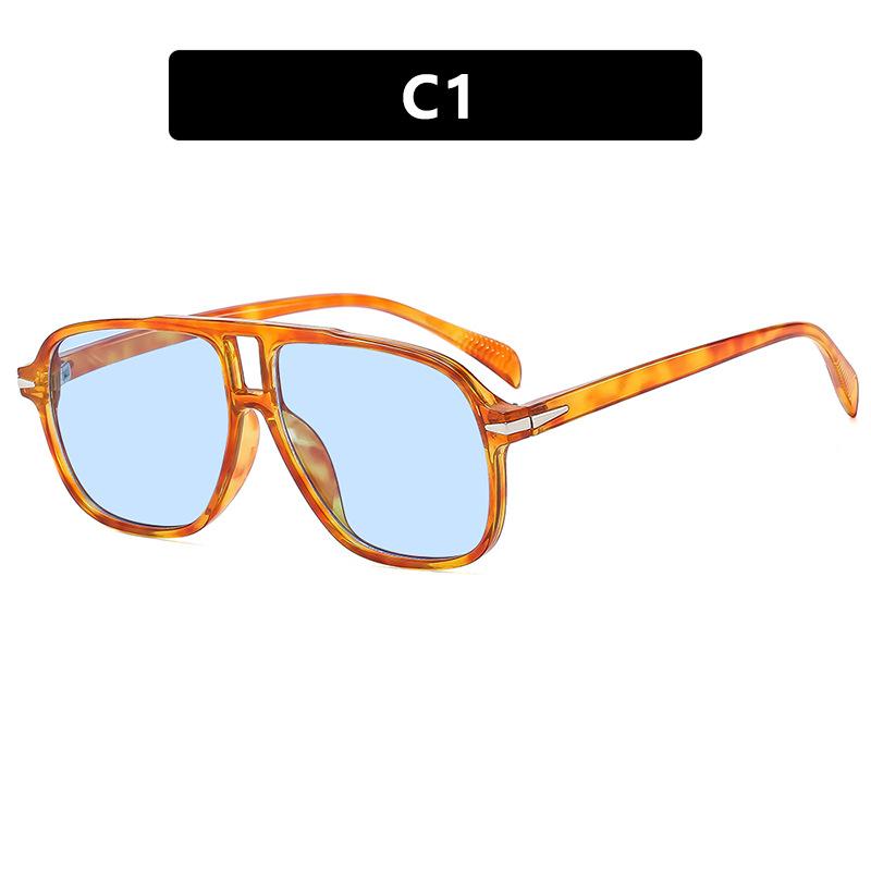 Double Beam Toad Sunglasses Vintage Sunglasses Flying Sunglasses Men as shown