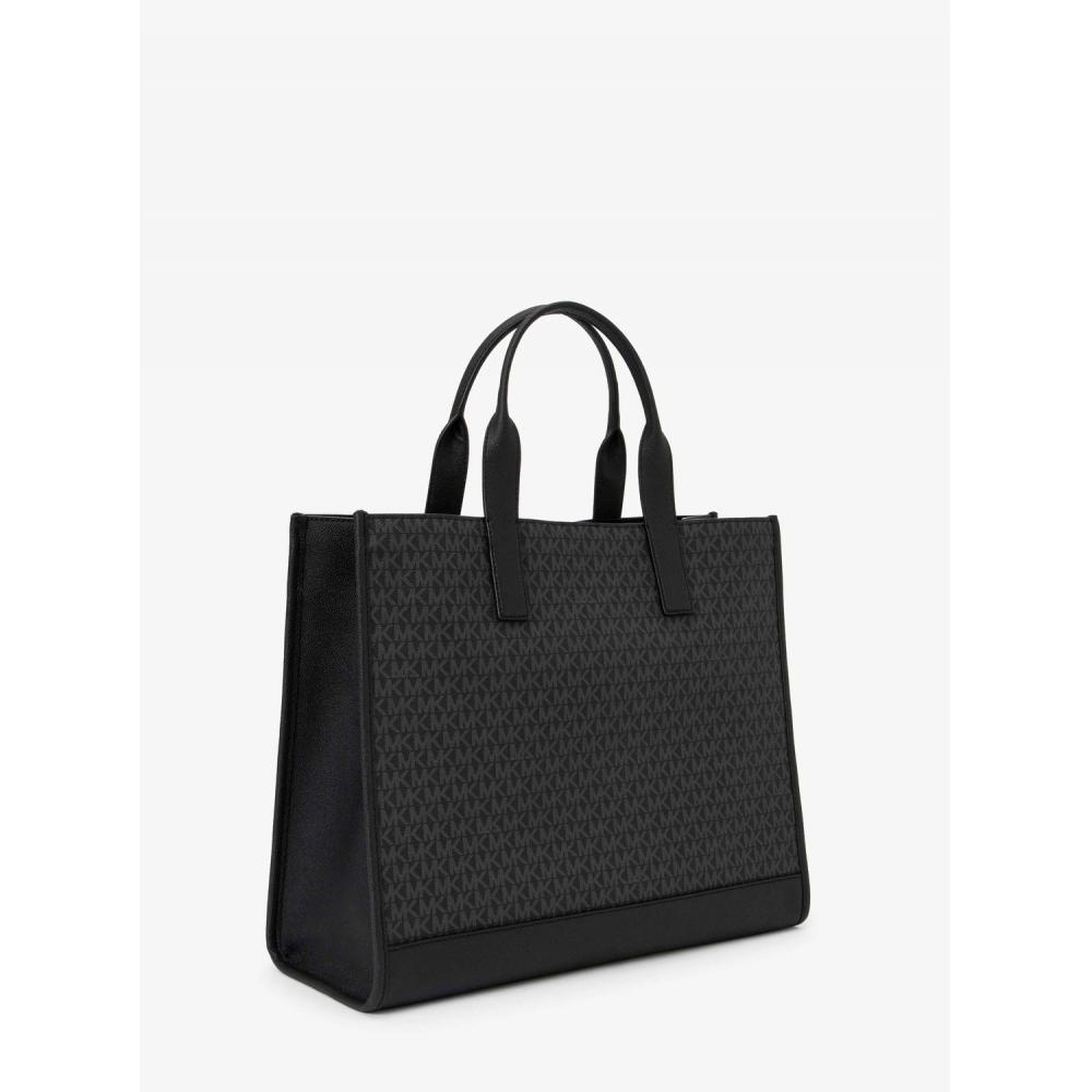 Michael Kors Cooper Structural Tote   Mk Signature 37f2lcot4b1 Black