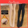 Socks Fleecelined Womens Thickened Overtheknee Warm Fleshcolored And Calflength For Autumnwinter