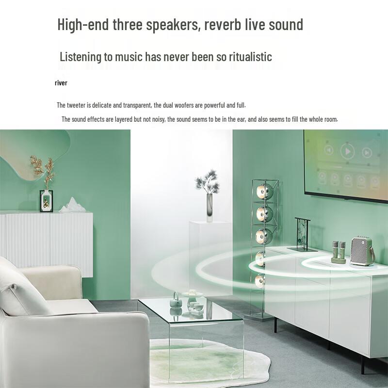 Divoom SongBird HQ2 Portable Karaoke Bluetooth Speaker