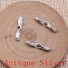 Charms Piatto Torsione Foro Grande Perline Sfuse Per Braccialetto Collana Gioielli Fabbricazione Componenti