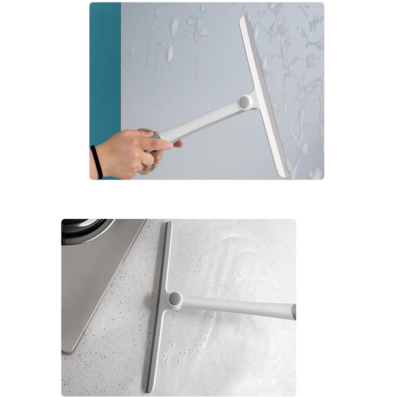 Soft Glass Scraper Wiper Window Brush Cleaner Car Window Washing Squeegee Tool
