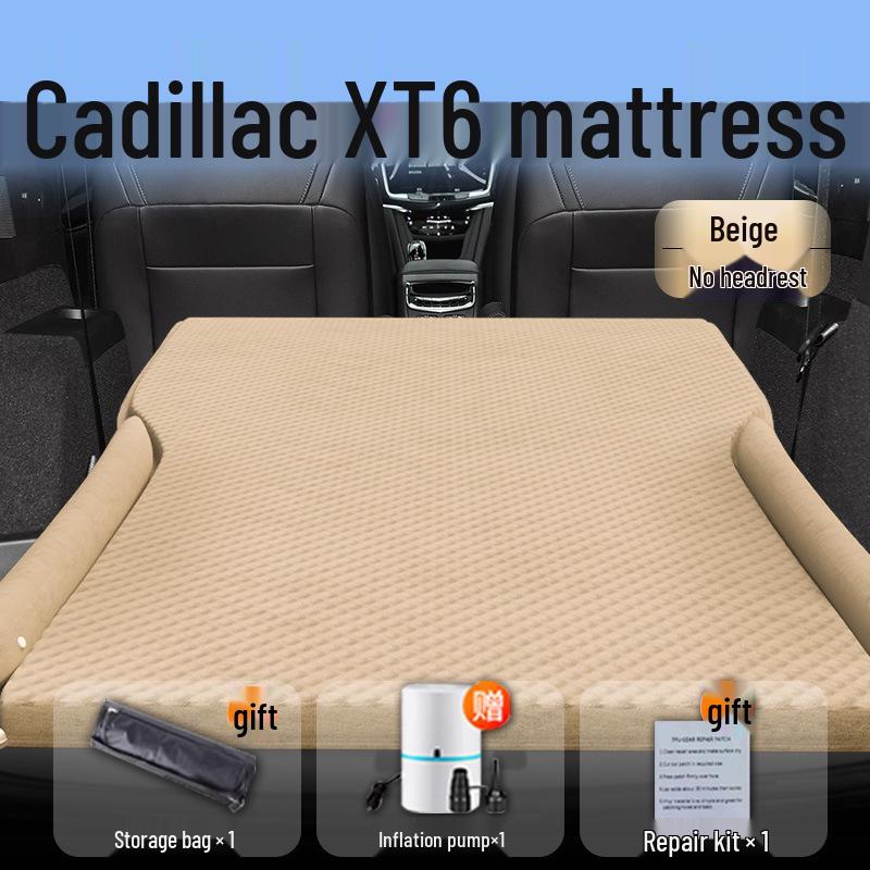 

Cadillac XT6 Inflatable SUV Mattress - Rear Seat Air Cushion Bed Standard