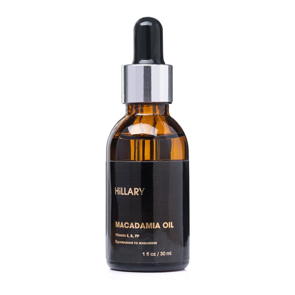 Bio kaltgepresstes Macadamiaöl Hillary 30 ml