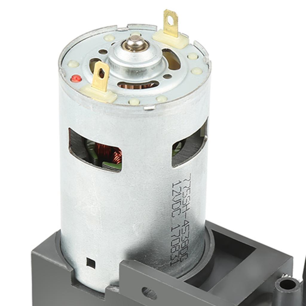 12V Small Oilless Vacuum Pump, 42W, 40LCelsiusmin, for Vacuum Adsorption Automation Equipment, Packaging Machines