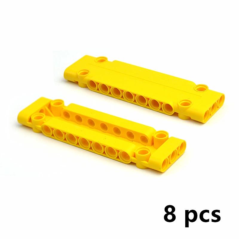 MOC Parts Brick Works With All brand Technical Parts 64782 15458 Flat Panel Plate 1x5x11 1X3X11 Mechanical Construction Bricks Car