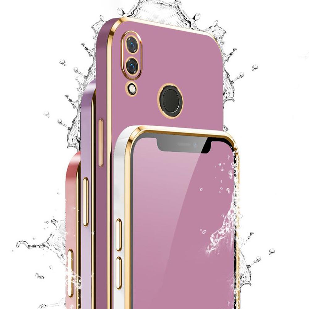 For Huawei Nova 3i Case Huawei Nova 3 Phone Case INE-LX1 PAR-LX1 Case Nova3 Nova 3i Luxury Square Plating Shockproof Back Cover
