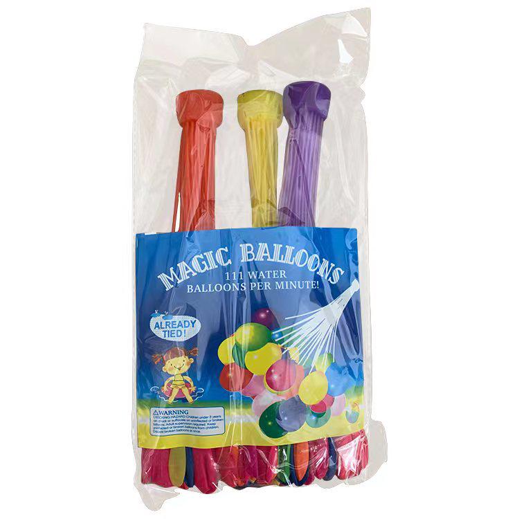 Quick-Fill Water Balloons: Children's Toy for Water Fights