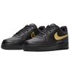 Nike Air Force 1 Low '07 LV8 'Removable Swoosh - Black Gold' Men's CT2252-001