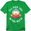 South Park Unisex Adult IÂ´ll Kick You In The Nuts! T-Shirt