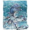 JQ Licensing Jlo Silky Dolphin Jumpers Supersoft Blanket