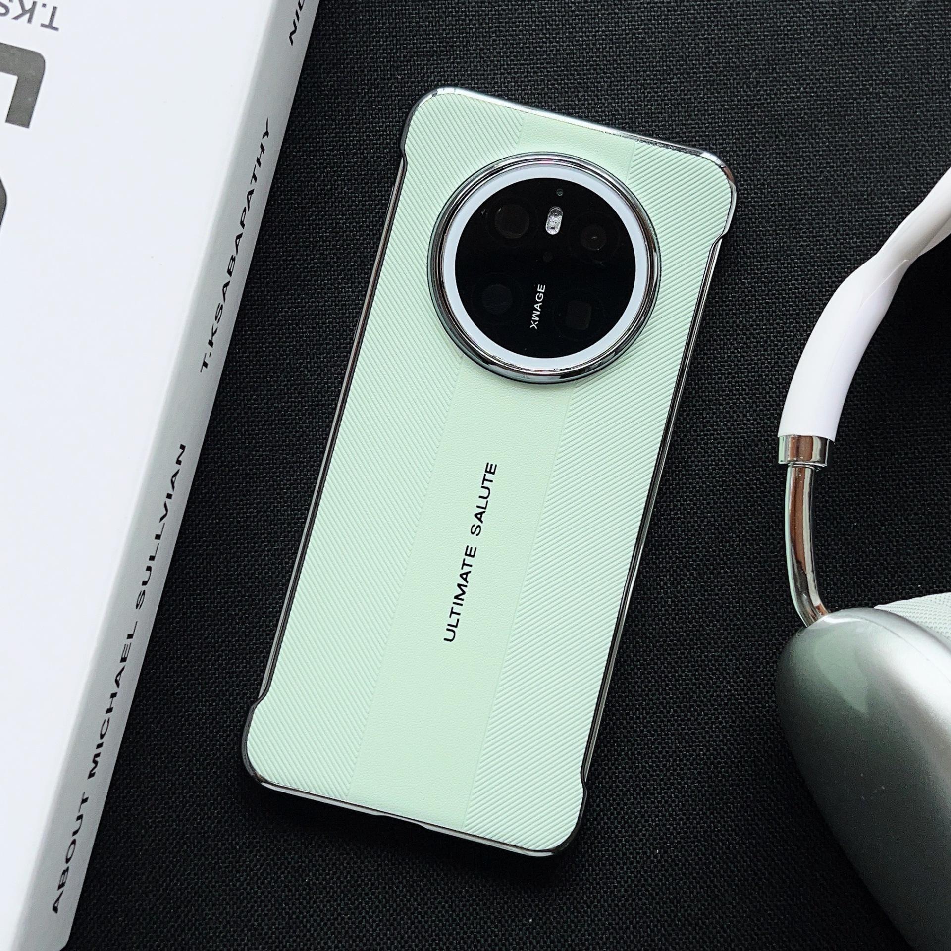 

MATE70PRO Безрамочный кожаный защитный чехол для телефона HUAWEI Huawei Mate 60 Pro