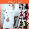 Elegant Autumn And Winter Knit Sweater Dress With Chic Strap Design For Women