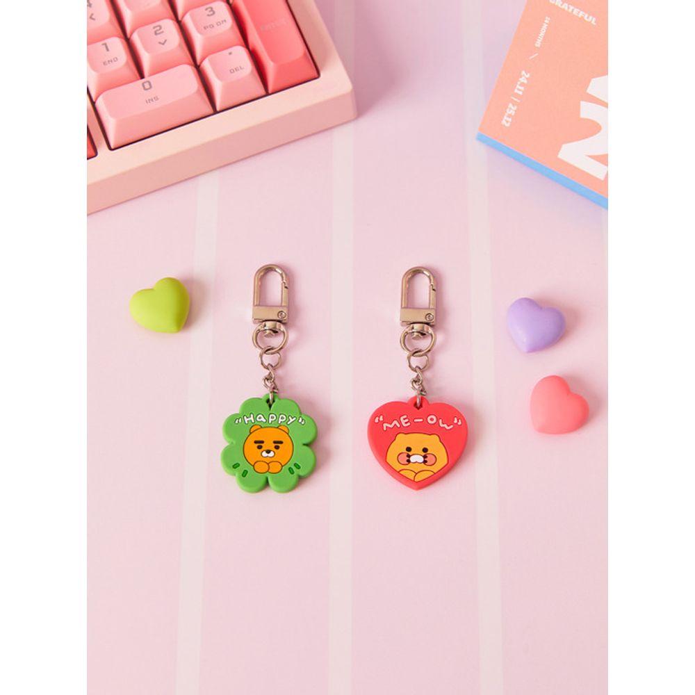 Kakao Friends Mini Spiegel Smartphone Anhänger Schlüsselanhänger Herz_Chunshik