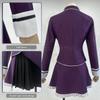 SCIONE Diabolik Lovers Anime Komori Yui Cosplay Costume School Uniform Embroidery Suit Vest Skirt Shirt  Bow Ties Halloween Cosplay Costume