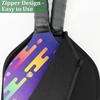 Waterproof Pickleball Paddle Cover Universal Lightweight Neoprene Paddle Case Dust And Scratch Protection For Standard Paddles