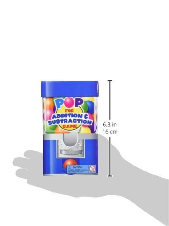 Learning Resources Gra Pop Dodawanie Odejmowanie Gra Matematyczna LER8441 Autentyczny &