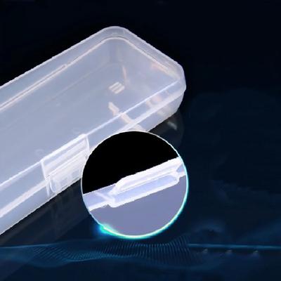 Universal Transparent Men's Razor Case Plastic Travel Shaver Box Razor Blades Storage Box