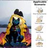 1pc Egyptian Cat Statue Blanket Lightweight Flannel Blanket Throw Blanket For Sofa, Bed, Travel, Camping Yy2509026220