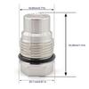 Fuel rail plug valve for Chevrolet 6.6L Dodge 6.7L