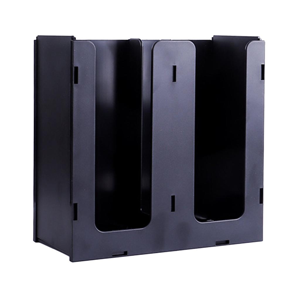 

2 Compartments Acrylic Paper Cup Dispenser Organizer for Coffee Shop Cafe Restaurant Office Use Type A