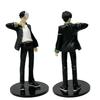 PVC Windproof Anime Merch | Noodle Stopper Figure - Standing Sakura Haruka & Sitting Suoh Hayato | Fan Collection Edition