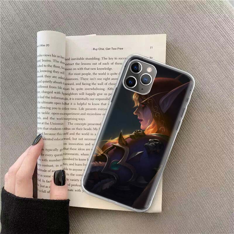 W-World Of W-Warcraft Elf Phone Case For Apple Iphone 12 13 Mini 14 15 Pro 17 Pro Max Air 11 16E 16 Plus Shell Cover C