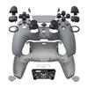 Compatible with eXtremeRate PS5 (BDM-030 & BDM-040 & BDM-050) Controllers Redesigned Luna Full Set, Solid Color Housing Shell Button Touchpad Cover,