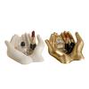 Hands Statue Key Holder Artistic Jewelry Holder Modern Decorative Desktop Organizer for Keys Lipstick Dressing