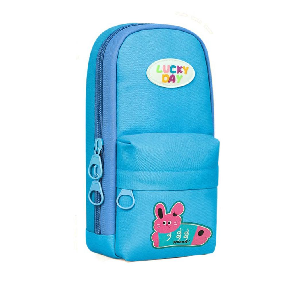 Patchwork Lovely Pencil Case Cartoon Mini Schoolbag Pencil Cases  School Supplies