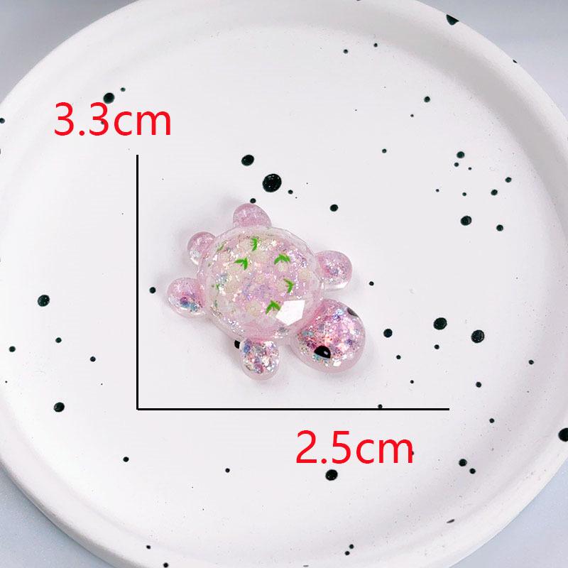 Flashing Resin Luminous Turtle Ornaments - Large & Small DIY Accessories