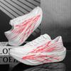 Men Women Speed Running Shoes Four Season Breathable Thick-sole Shock-absorbing Casual Sports Shoes Couple Light Racing Sneakers