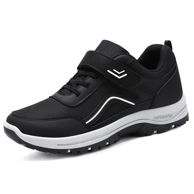 Walking Shoes, Shoes for The Middle-aged and Elderly, Velcro Style Casual Shoes, Soft-soled, Versatile Men's Shoes