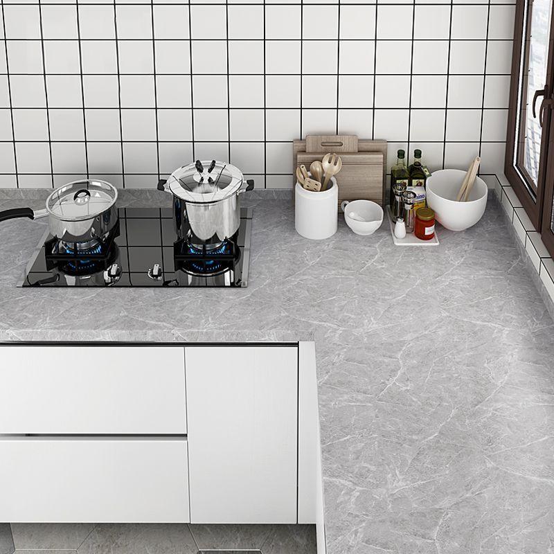 20M Marble Self Adhesive Waterproof Wallpaper for Kitchen Cabinet Oil Proof Mould Proof Modern Style Bathroom Wall Sticker