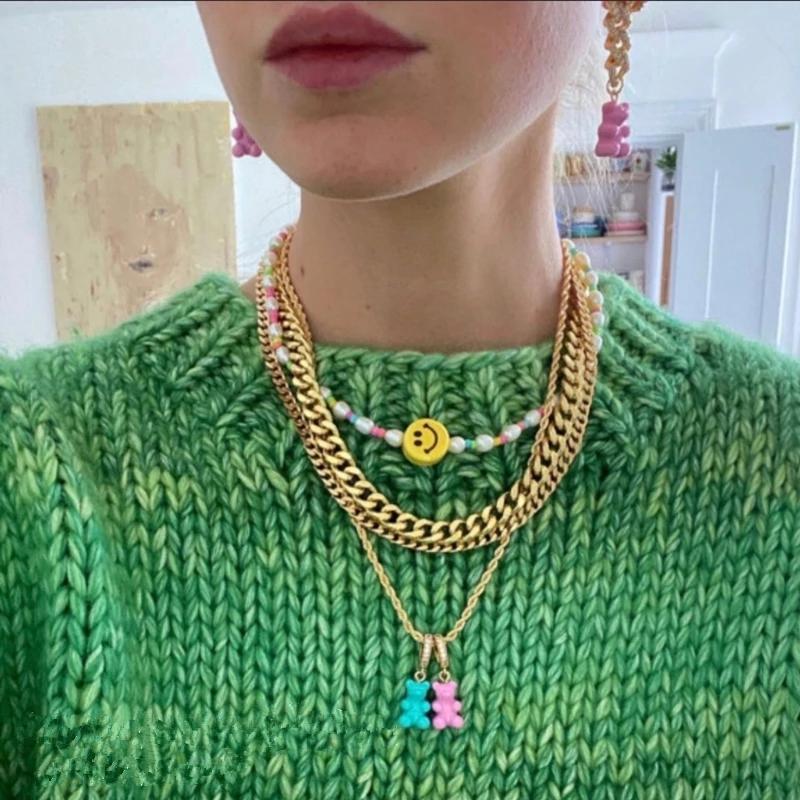 Корейский красочный милый мультяшный медведь — фото 9