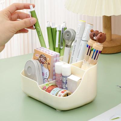 Organizzatore da scrivania multifunzione: Portaspazzole per Trucco, Organizer da Ufficio, Portapenne.