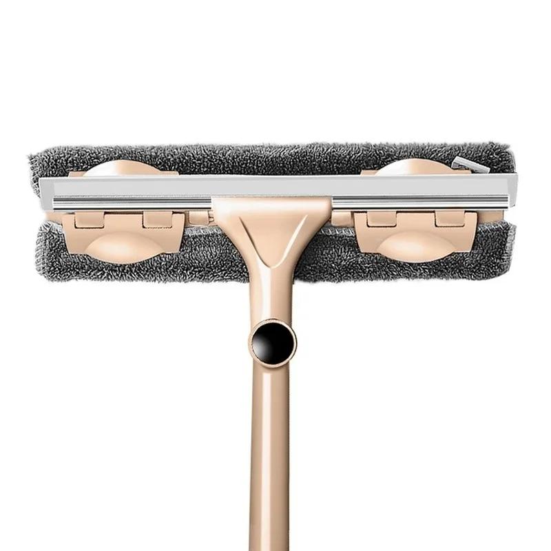 

Бытовая уборка Новая щетка с длинной ручкой Очиститель окон Скребок для стекла Телескопическая штанга Вращающаяся головка Инструменты Аксессуары Принадлежности хаки