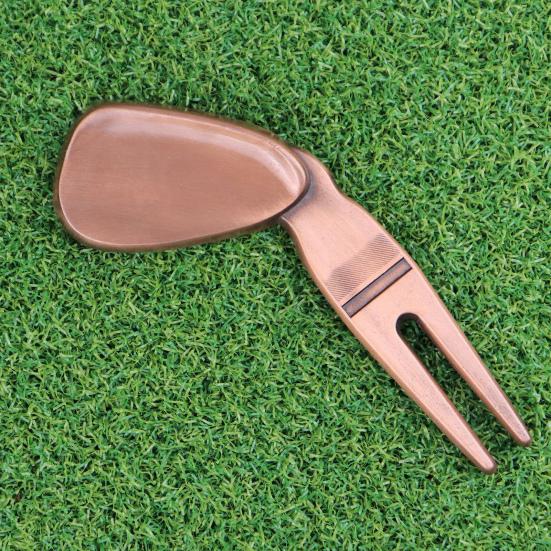 Golf Fork Ergonomic Design Multi-function Comfortable Grip Rustproof High-Hardness Training Aid Ultra-light Golfing