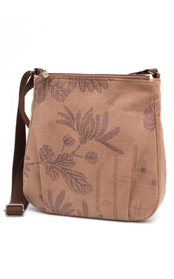 Kabelka přes rameno pro narozeninový dárek z Kjóta s japonským kakiovým taninem [creareki] pro ženy, crossbody, lehká, malá, Japonsko, oblečení, barvené, plátno