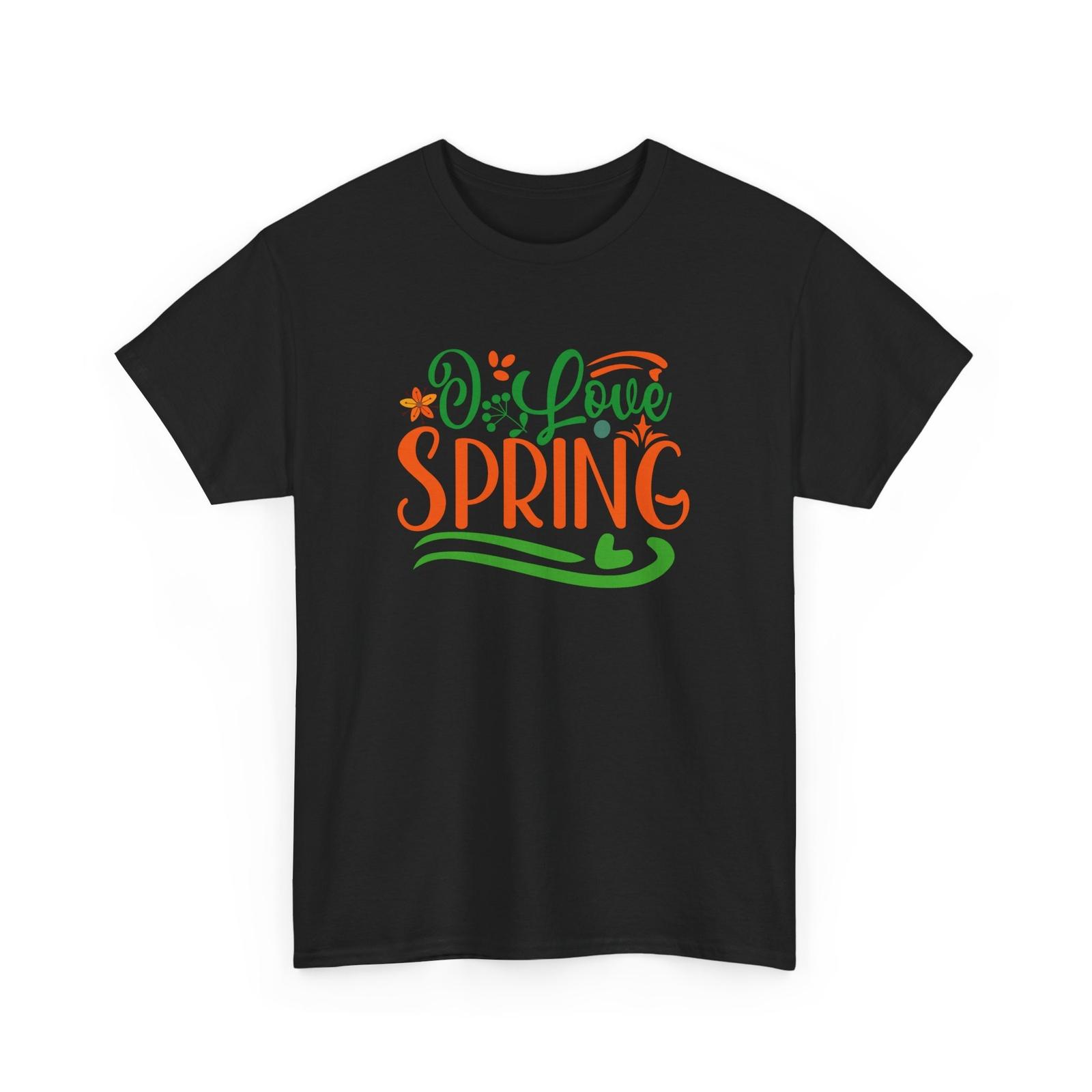 I Love Spring T-Shirt | Spring Awakening & Botanical Beauty Tee | Unisex T-Shirt S