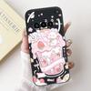 For Nothing Phone 3A Case A059 Cover Fashion Flower Soft Silicone Black Shockproof Cover On Nothing Phone3A 3 A 3APro A059P Capa