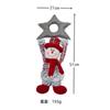 Santa Claus Snowman Door Hanging Decoration Pendant Showcase Hotel Christmas Figurine Decoration Festival Home Goods
