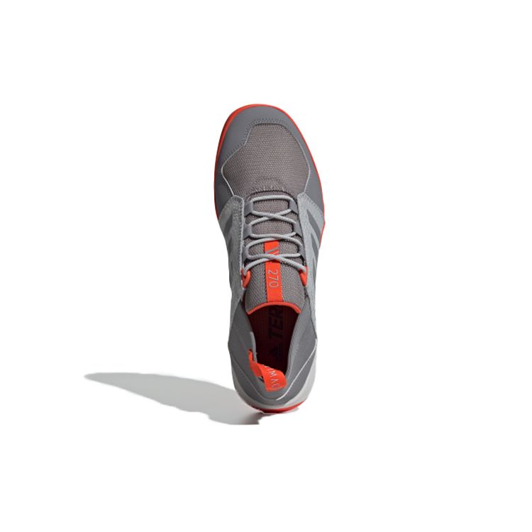 Adidas Terrex CC Daroga Casual Versatile Non-Slip Durable Breathable Low-Top Outdoor Functional Shoes Men Shoes Gray Orange BC0983