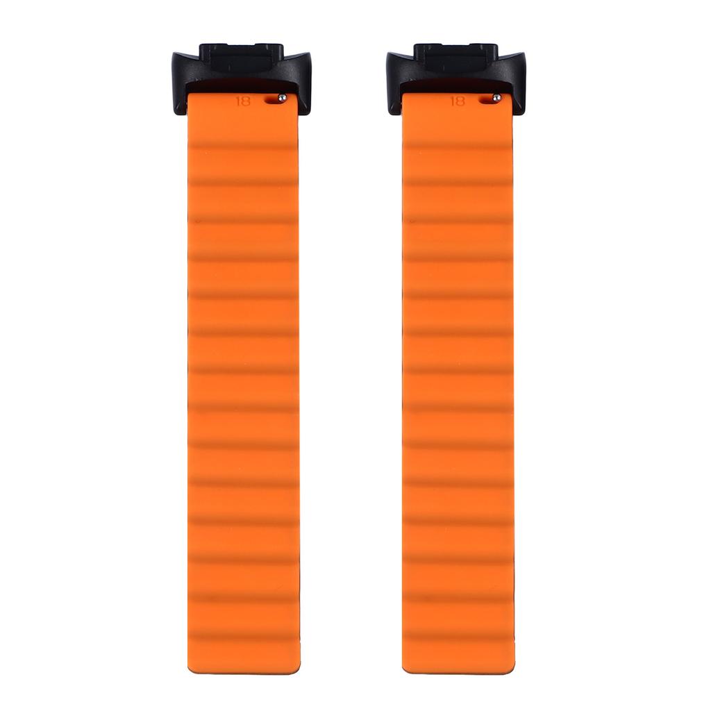Silicone Watch Strap Magnetic Watch Strap Replacement Skin Friendly Soft Comfortable Lightweight Silicone Magnetic Watch Band