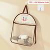Animal Mesh Bath Toy Organizer with Suction Cups Bathtub Toy Holder Storage Basket Baby Multi-use Net Bags Bathroom Shower Caddy