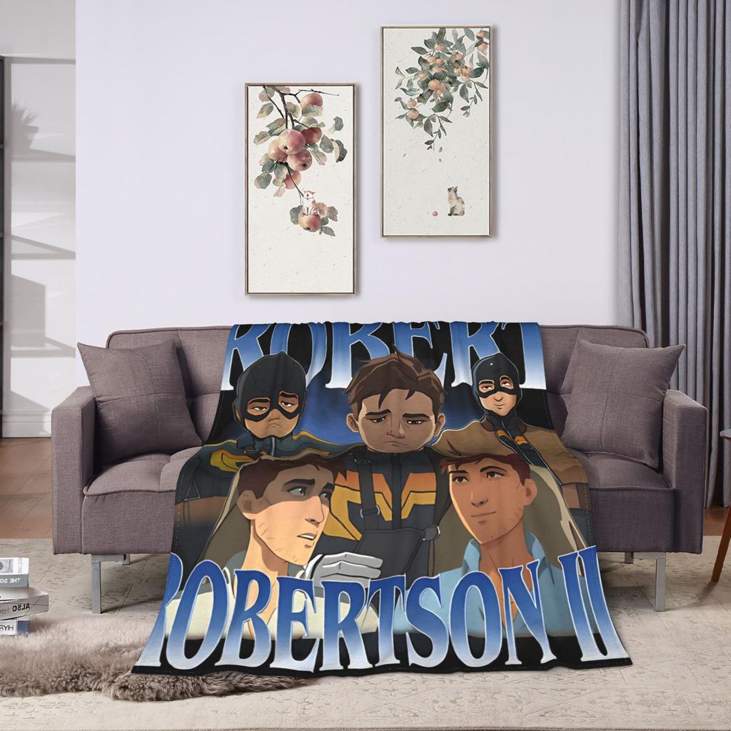 Dispatch Game Robert Plush Blanket Girls Boys Flannel Throw Blanket For Couch Chair Warm Soft Quality Bedspread Present