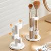 2Pcs 4 Holes Rotating Toothbrush Holder Funny Toothbrush Storage Rack  Bathroom Storage