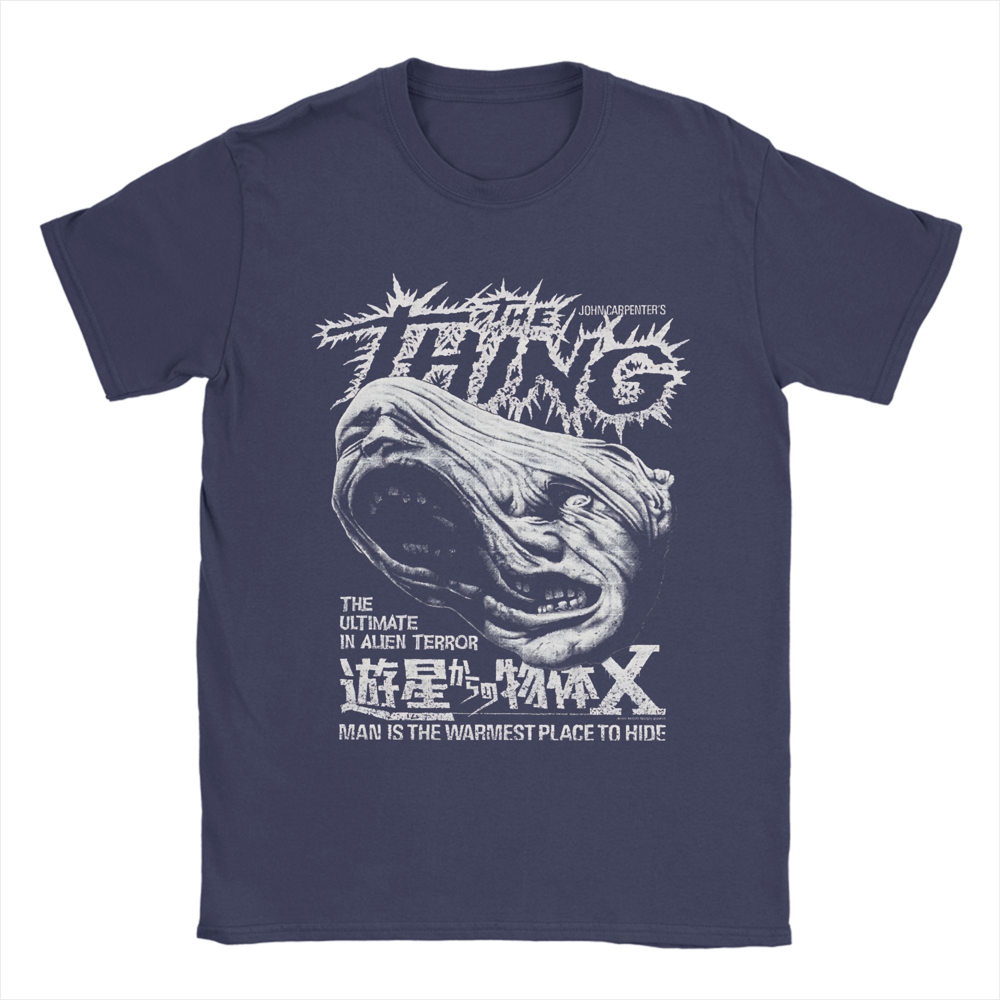 

Unique The Thing Movie haloween horror films TShirts Unisex Crew Neck Pure Cotton T Shirts Short Sleeve Tees Gift Idea Clothes 4XL