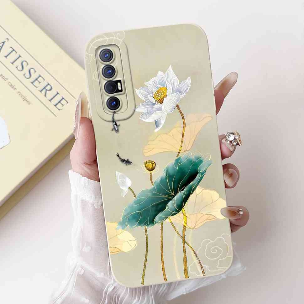 New Design Case For Oppo Reno3 Pro 5G CPH2009 Protective Silicone Soft TPU For Oppo Reno 3 Reno3 Pro 5G Phone Cover Shell Case